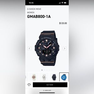 G-SHOCK watch. Brand new. Never worn.